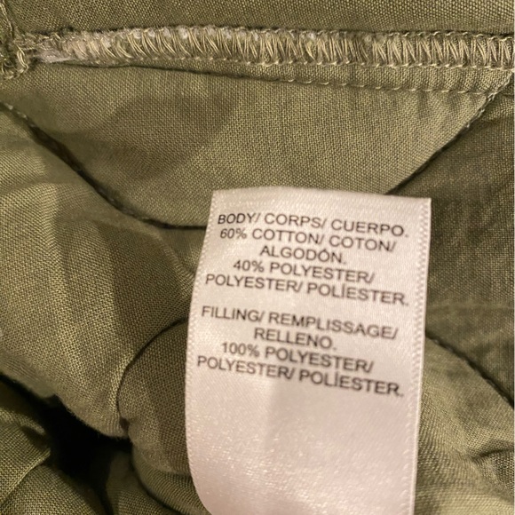 Lucky Brand Green Lightweight Quilted Snap Front Jacket NWT Size M - Picture 10 of 14